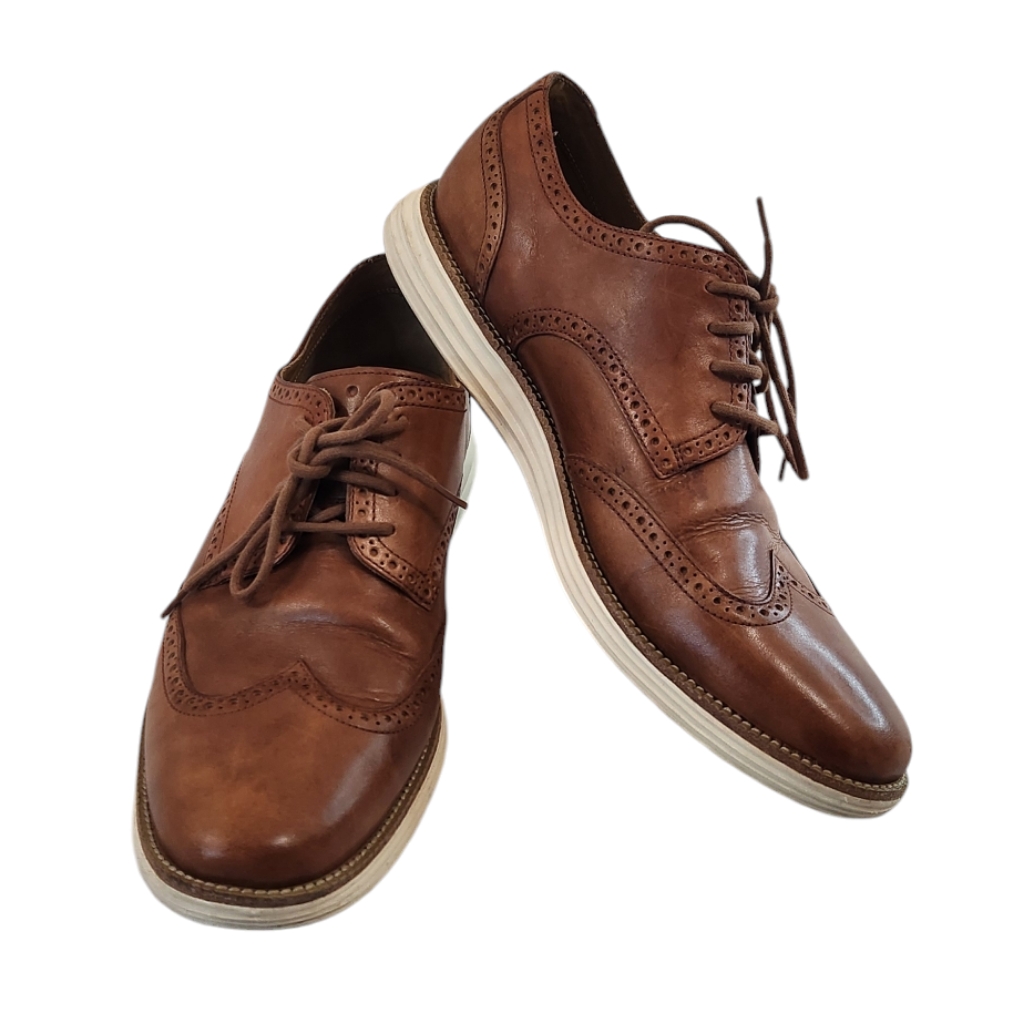 Cole Haan Original Grand Wingtip Oxford Brown. Size 13